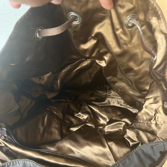 Cesare Paciotti Dagger Backpack Leather and Nylon - Picture 4 of 9